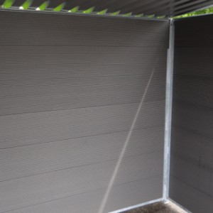 kennel met wood plastic composiet