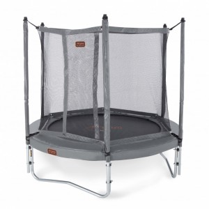 Pro-Line 8 trampoline 2,50m grijs met veiligheidsnet