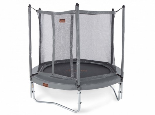 Pro-Line 8 trampoline 2,50m grijs met veiligheidsnet