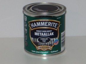 Hammerite metaallak Zwart zijdeglans 250ml