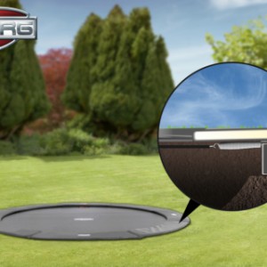 BERG Flatground Champion trampoline Grijs 330cm
