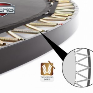 Twinspring Gold trampoline veren