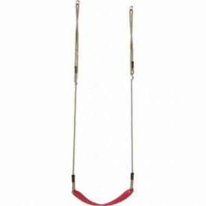 Wraparound flexibel schommelzitje Rood - met PH-touw
