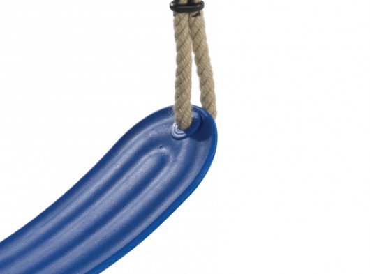 Wraparound flexibel schommelzitje Blauw - met PH-touw