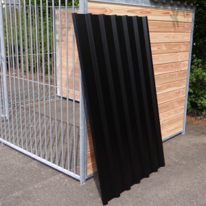 Dakplaat Staal zwart 100x170cm (BxD)