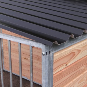Dakplaat Staal zwart 100x170cm (BxD)