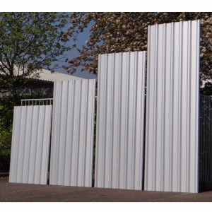 Dakplaat Staal aluzink 100x320 cm (BxD)