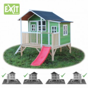 Speelhuis Exit loft 350 groen