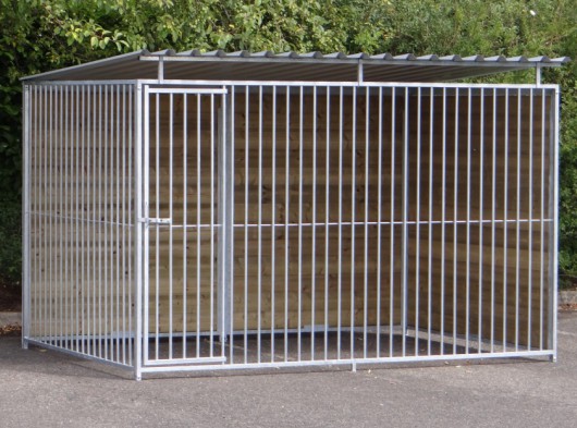 Hondenkennel FERM inclusief dak 3x2m