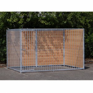 Hondenkennel FERM met douglashout 2x3m