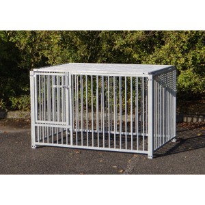 Puppykennel Doggy met dak 1,5x1m