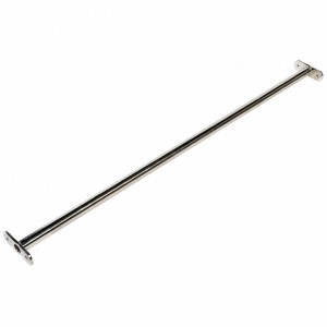 Duikelstang RVS 90cm, fraaie en stevige metalen duikelstang van RoestVrijStaal.
