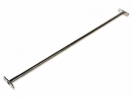 Duikelstang RVS 90cm, fraaie en stevige metalen duikelstang van RoestVrijStaal.