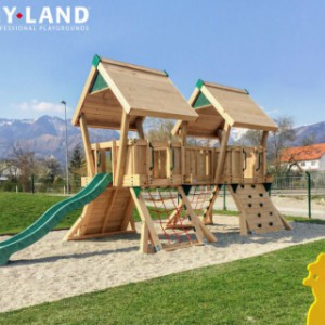 Professioneel speeltoestel Hy-Land Q4 voor schoolplein