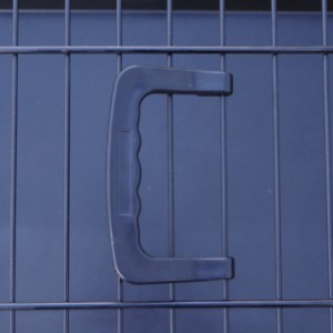 De bench L is voorzien van een uitneembare kunststof bak