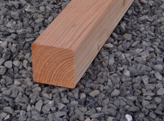 Paal voor duikelstang Douglas 88x88x2700 mm