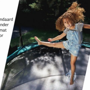 BERG trampoline met Airflow springmat