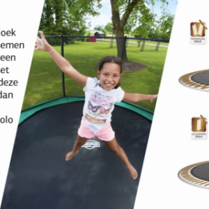 Trampoline BERG Champion 380 Flatground zwart 380cm