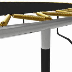 Trampoline BERG Champion met veiligheidsnet Deluxe 270cm - Heavy Frame constructie