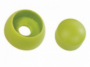 Kunststof afdekdop voor bouten imoen groen set 10 stuks