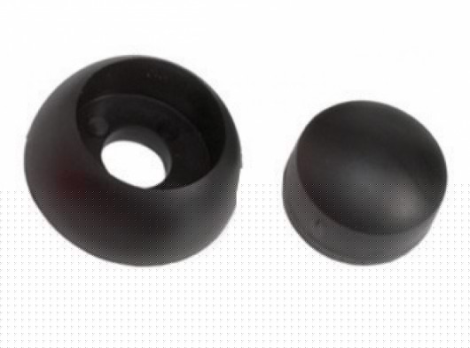 Kunststof afdekdop voor bouten zwart • set 10 stuks