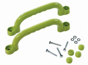Handgrepenset limoengroen set 2 stuks