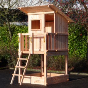 Speeltoren Beach hut in Douglas hout, extra speelplezier in uw achtertuin