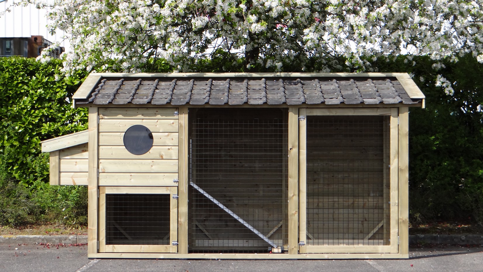 Luxe Kippenhok Supreme 380x133x195