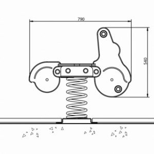 Veerwip scooter afmetingen