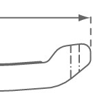 Schommelzitje Groen met een afmeting van 420x170mm