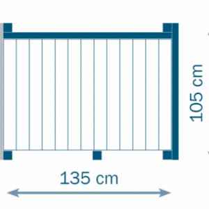 Plattegrond speeltoren Belvedere hoog