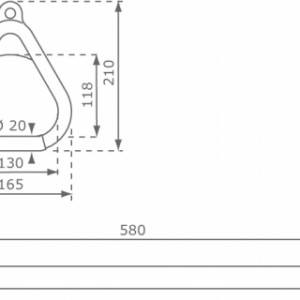 Houten ringtrapeze afmetingen