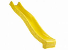 Glijbaan geel, lengte 290cm, model Tsuri voor plateauhoogte 150cm