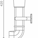 Periscoop accessoire afmetingen