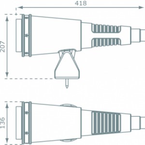 Telescoop star accessoire afmetingen