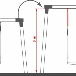 Verlengtouw afmetingen