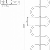 Metalen klimpaal afmetingen