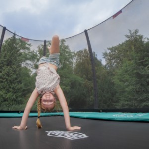 Trampoline BERG Ultim Champion Groen - met veiligheidsnet Deluxe
