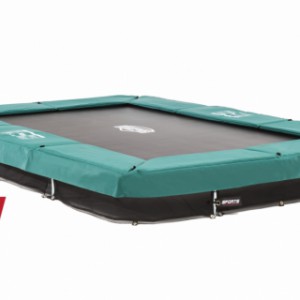 Trampoline BERG Ultim ingraaf Groen 330x220cm