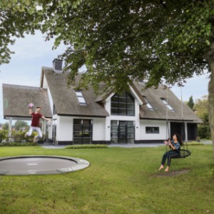 Trampoline BERG Champion 380 Flatground Zwart Ø380cm