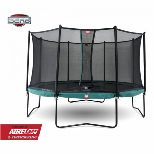 Trampoline BERG Champion 380 safety met veiligheidsnet Comfort 380cm