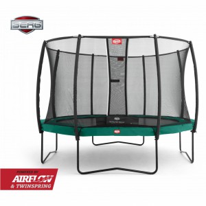 Trampoline BERG Champion 380 safety met veiligheidsnet Deluxe 380cm