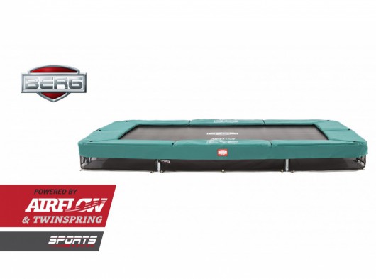 Trampoline BERG Ultim InGround Groen 330x220cm