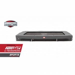 Trampoline BERG Ultim InGround Grijs 330x220cm