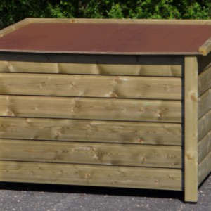 Achterkant van hondenhok Select 3