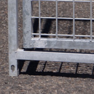 Puppy paneel draad met deur 200x95cm